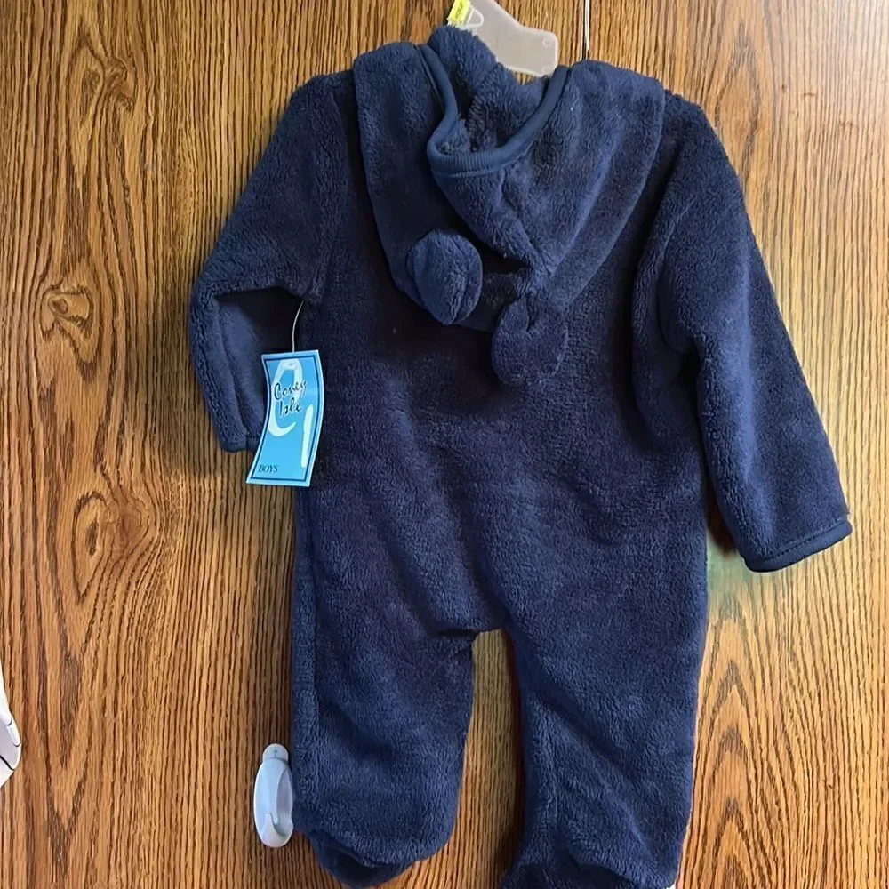 🔥5/20🔥 Coney Isle Fleece Jumper Sz 3/6M NWT
